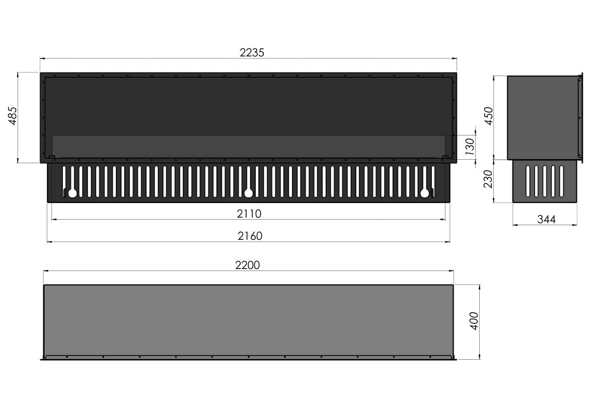 Vesihöyrytakka Infire INVAPO Inside 2200