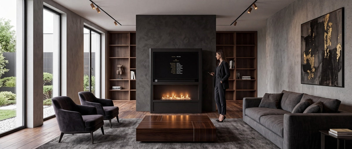 Planika Cinema bioethanol fireplace