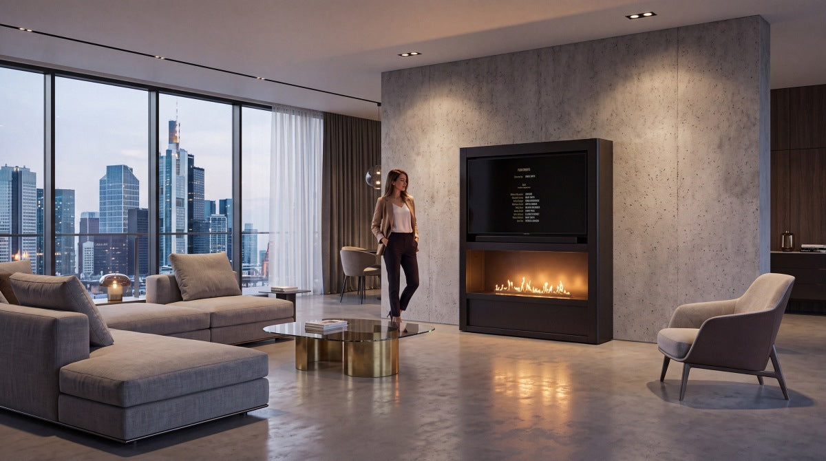 Planika Cinema bioethanol fireplace