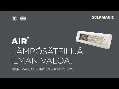 Solamagic AIR+ ilman ärsyttävää punahehkua vs. kilpaileva malli