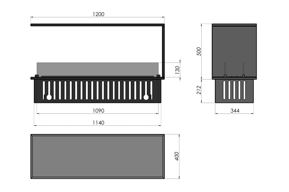 Vesihöyrytakka Infire INVAPO Inside U1200
